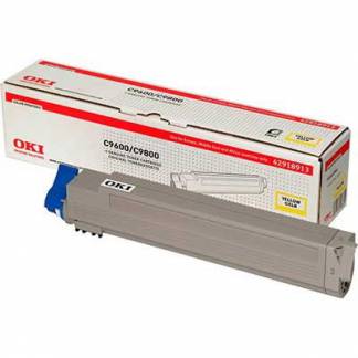 OKI 42918913 Gul Lasertoner, 15.000 sider 