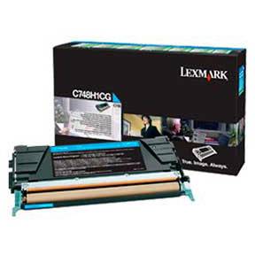 LEXMARK PB Toner cyan C748 