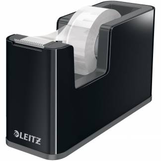 Leitz DUAL tapedispenser i sort 