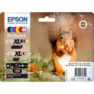Epson Ink C13T379D4010 6color 378XL/478XL