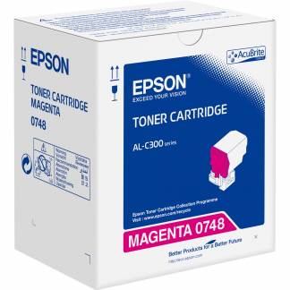 Epson C13S050748 Magenta Lasertoner, 8.800 sider