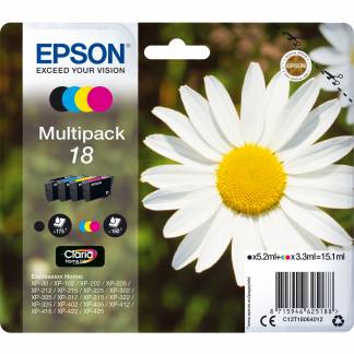 Epson Ink C13T18064012 BK 18