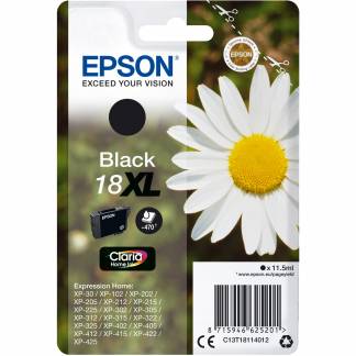 Epson Ink C13T18114012 BK 18XL