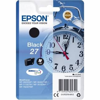 Epson Ink C13T27014012 BK 27 