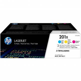 HP 201X CF253XM CMY Multipakke Lasertoner, 2.300 sider