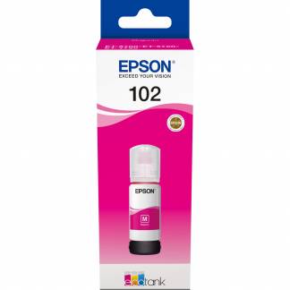 Epson 102 C13T03R340 magenta bl&aelig;kpatron, 6.000 sider