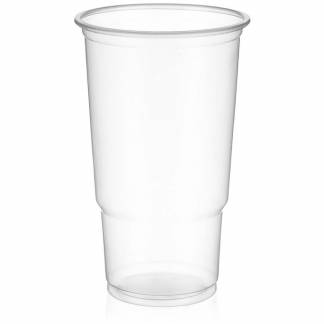 ML plastglas 30cl klar 100stk 