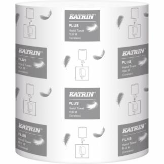 Katrin 448610 Coreless Plus håndklæderulle 2lags hvid 6rl 