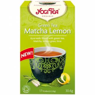 Yogi Tea Green Matcha Lemon 17 tebreve 