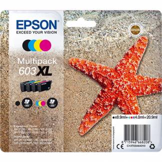 Epson 603XL C13T03A64020 multipack (B/C/M/Y) bl&aelig;kpatron