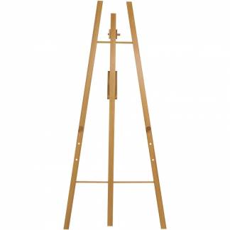 Securit 168 cm staffeli til chalkboards i natur 