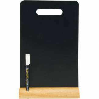 Securit kridttavle Carry bordskilt 33x21x6cm 
