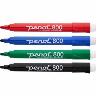 Penol 800 whiteboardmarker 1,5mm 4stk