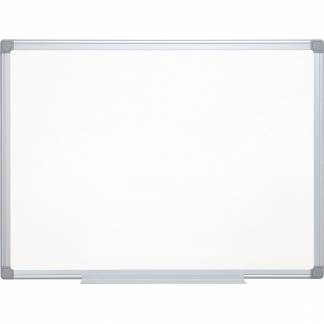 Whiteboard Q-Connect 60x90cm Væg Lakeret m/alu ramme