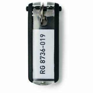 Durable KEY CLIP nøglering i farven sort 