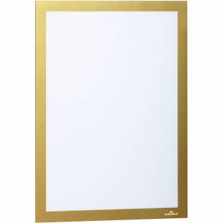 Durable Duraframe A4 selvklæbende magnetramme guld 2stk 
