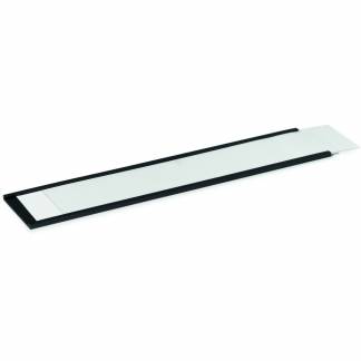 Durable etiketholder magnetisk 40x200mm mørkegrå 5stk 