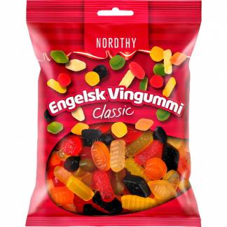 Nordthy Engelsk Vingummi 900g 