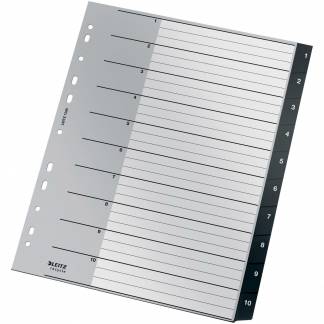 Leitz Recycle register 1-10 A4 Maxi 