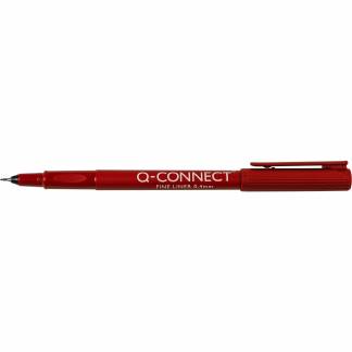 Q-connect fineliner 0,4mm rød 