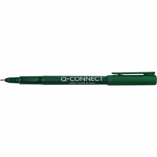 Q-connect fineliner 0,4mm grøn 