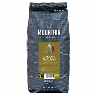 Mountain Organic Fairtrade kaffe hele bønner 1 kg 