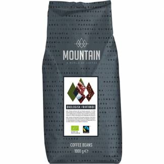 Mountain Organic Fairtrade kaffe hele bønner 1 kg 