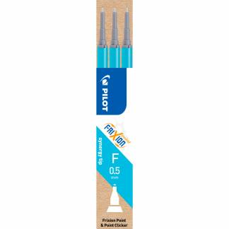Pilot FriXion Point Clicker refill 0,5mm lysebl&aring;