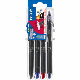 Pilot FriXion Point Clicker kuglepen 0,5mm 4stk 