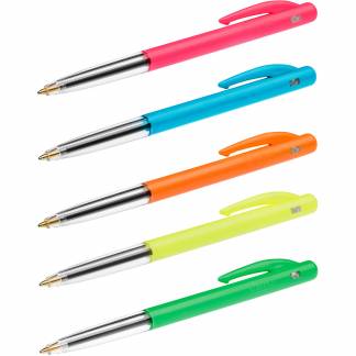 BIC M10 kuglepen 0,32mm 5 farver 