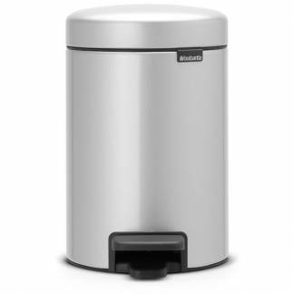 Brabantia NewIcon pedalspand 3L Metallic Grey 