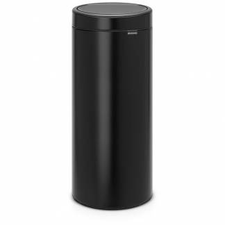 Brabantia Touch Bin New vippelågsspand 30L Matt Black 