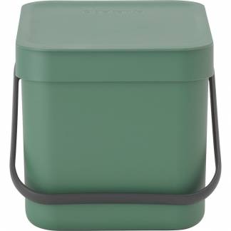 Brabantia Sort & Go affaldsspand 6L grøn 