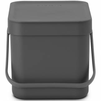 Brabantia Sort & Go affaldsspand 6L grå 