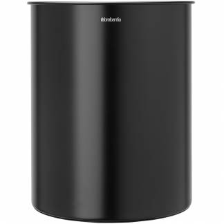 Brabantia papirkurv 15L mat sort 