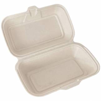 Burgerboks 24x15cm bagasse 50 stk 