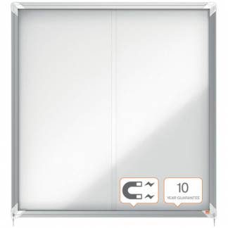 Nobo Premium Plus opslagsskab m/skydelåge 12xA4 