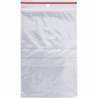 Q-connect lynlåsposer med skrivefelt 50my 120x180mm 1000stk 