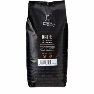 Daarbak mellemristet kaffe 1kg