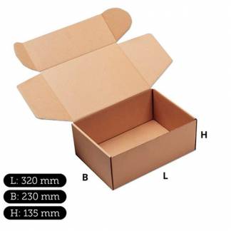 Post&aelig;ske P3 4mm 320x230x135mm 9,94ltr
