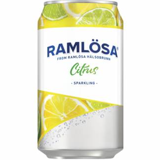 Ramlösa Mineralvand m/brus Citrus 24 stk. Inkl. A-pant