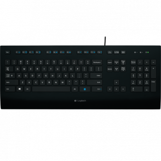 Logitech K280e tastatur sort 