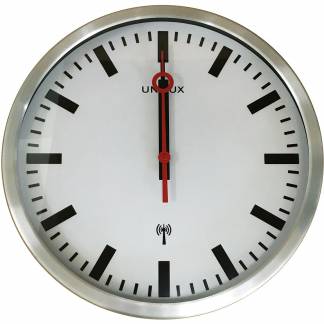 Unilux Station ur 35cm hvid 