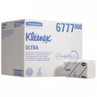 Kleenex Ultra håndklædeark 2lags hvid 