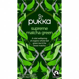 Pukka Supreme Matcha Green 20 tebreve 