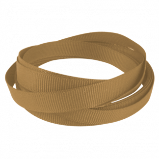 Satinb&aring;nd ribbet B:9mm L:90m guld