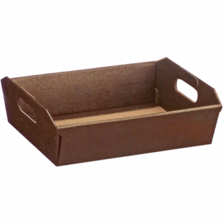 Gavekurv 310x220x90mm brun