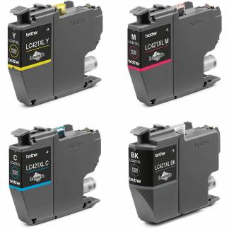 Brother LC421XL Inkjet Valuepack bl&aelig;kpatron