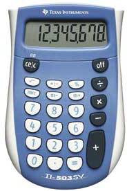 Texas TI-503 SV lommeregner 