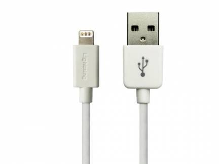 Sandberg USB-A lightning kabel hvid 1m 